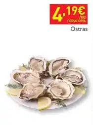 Recheio Ostras promoção