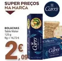 Carrs - table water