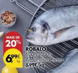 Pingo Doce Aquacultura - robalo promoção