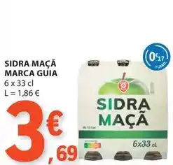 E.Leclerc Marca guia - sidra maçã promoção