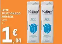 E.Leclerc Matinal - leite selecionado promoção