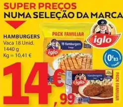 E.Leclerc Iglo - hamburgers promoção