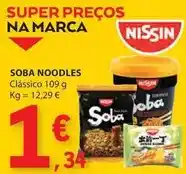 E.Leclerc Soba noodles promoção