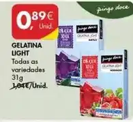 Pingo Doce As - gelatina light promoção