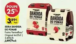 Pingo Doce Bandida do pomar - sidra promoção