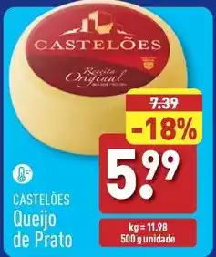 ALDI Castelões - queijo de prato promoção