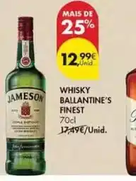 Pingo Doce Ballantine's - whisky finest promoção