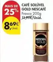 Pingo Doce Nescafé - café solúvel gold promoção