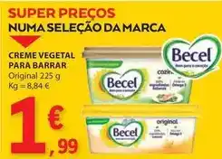 E.Leclerc Becel - creme vegetal para barrar promoção