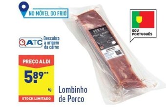 ALDI Lombinho de Porco promoção
