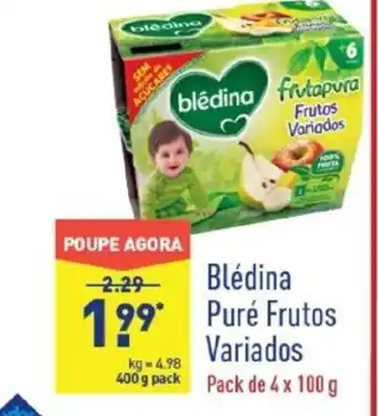 ALDI Blédina Puré Frutos Variados 400g promoção