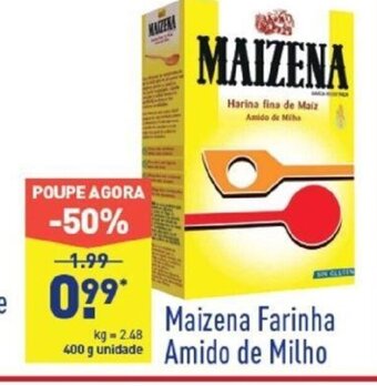 ALDI Maizena Farinha Amido de Milho 400g promoção