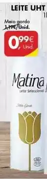 Pingo Doce Leite uht promoção