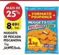 Pingo Doce Pescanova - nuggets de pescada promoção