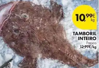 Pingo Doce Tamboril inteiro promoção