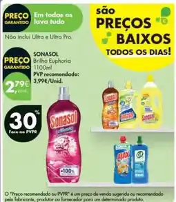 Pingo Doce Sonasol promoção
