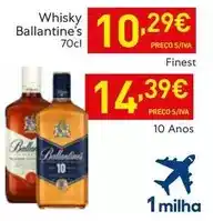 Recheio Ballantine's - whisky promoção