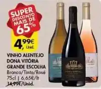 Pingo Doce Alentejo - vinho dona vitoria grande promoção