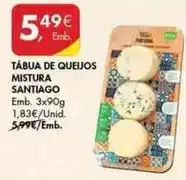 Pingo Doce Santiago - tábua de queijos mistura promoção