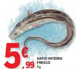 E.Leclerc Safio inteiro fresco promoção