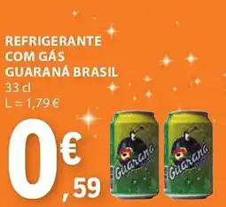 E.Leclerc Refrigerante com gás guaraná brasil promoção