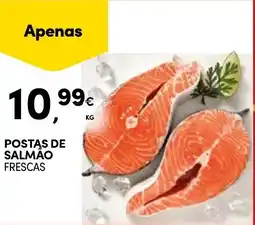 Continente Postas de salmao frescas promoção