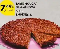 Pingo Doce Tarte nougat de amendoa promoção