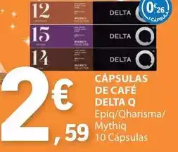 E.Leclerc Delta q - cápsulas de café promoção