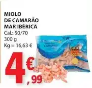 E.Leclerc Mar ibérica - miolo de camarao promoção