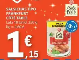 E.Leclerc Frankfurt - salsichas tipo promoção