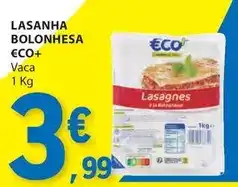 E.Leclerc Eco+ - lasanha bolonhesa promoção