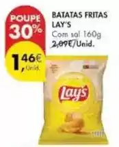 Pingo Doce Lay's - batatas fritas promoção