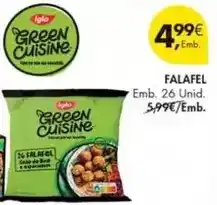 Pingo Doce Iglo - falafel promoção