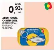 Continente Continente - atum posta promoção