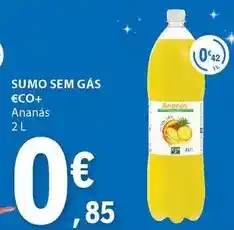 E.Leclerc €co+ - sumo sem gas promoção