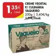 Pingo Doce Vaqueiro - creme vegetal p/ culinaria promoção