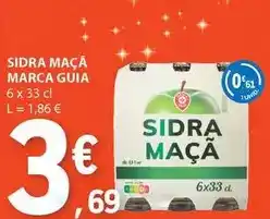 E.Leclerc Marca guia - sidra maçã promoção