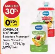 Pingo Doce Nestlé - comida de bebé promoção