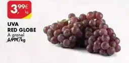 Pingo Doce A+ - uva red globe promoção