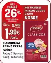 Intermarché Nobre - fiambre da perna extra promoção