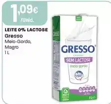Intermarché Gresso - leite 0% lactose promoção