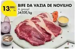 Pingo Doce A+ - bife da vazia de novilho promoção