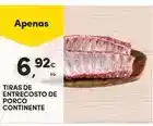 Continente Continente - tiras de entrecosto de porco promoção