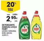 Continente Fairy - detergente manual loica promoção