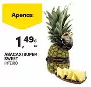 Continente Abacaxi super sweet promoção