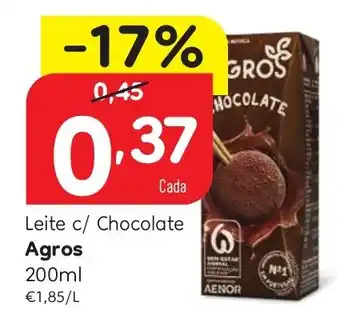 Minipreço Leite c/ Chocolate Agros promoção