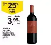 Continente Altano - vinho promoção
