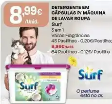 Intermarché Surf - detergente em cápsulas p/maquina de lavar roupa promoção