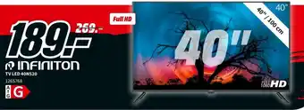 MediaMarkt Infiniton TV LED 40N520 promoção