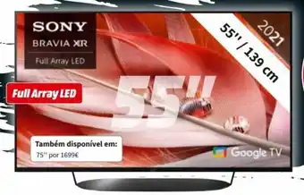 MediaMarkt sony Smart TV LED UHD 55X92J promoção